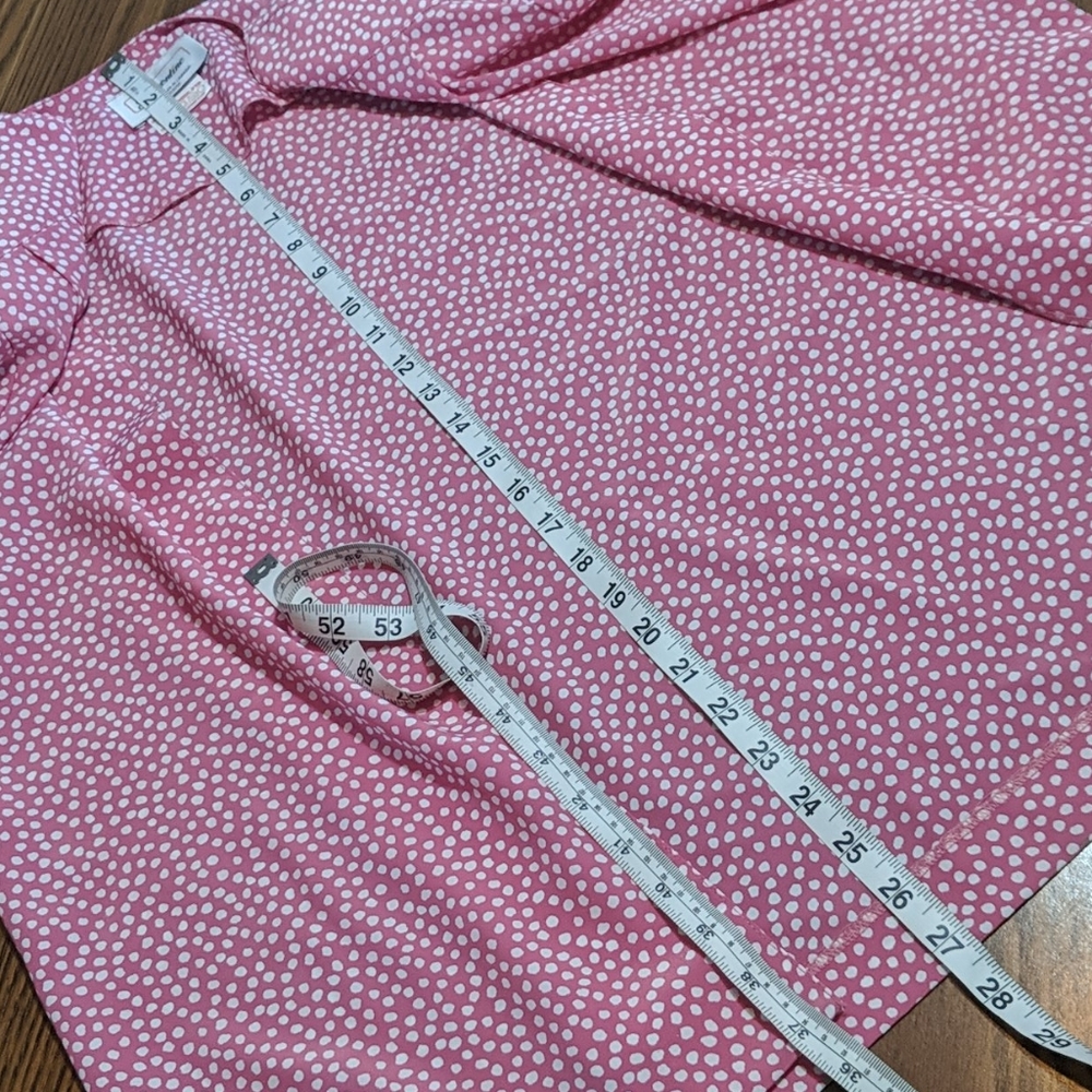 Vintage Florentine Pink Polka Dot Dress With Matching Jacket 12 (fits M) - Picture 15 of 16